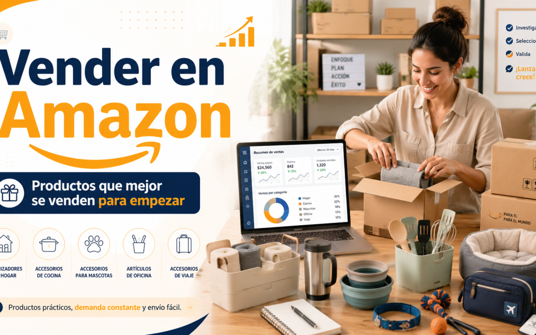 Vender en Amazon: productos que se venden bien para empezar sin grandes riesgos