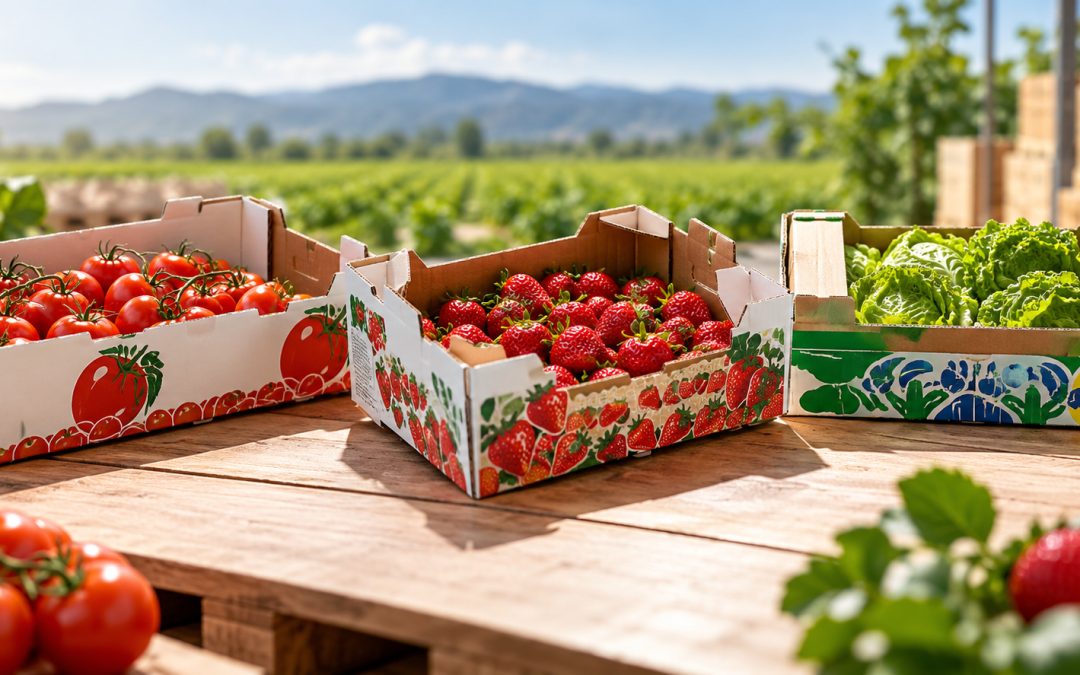 Tendencias en el packaging de cartón para frutas y verduras: innovación y sostenibilidad